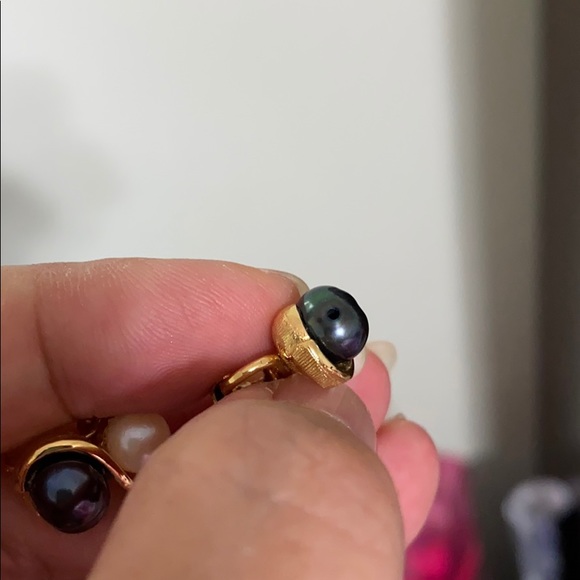 🖤Tahitian💕pearl clip on earrings - Picture 8 of 8